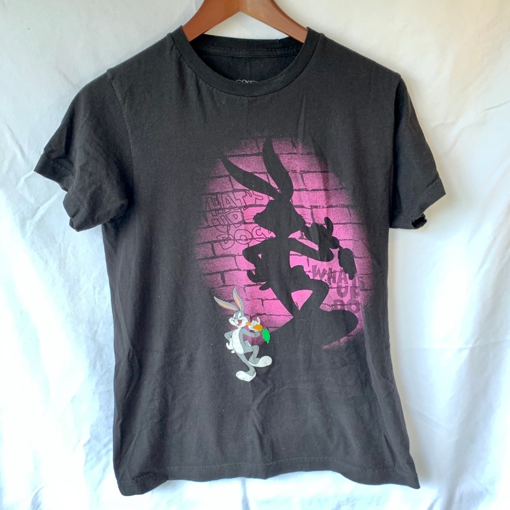 Looney Tunes Bugs Bunny Graphic Design T-Shirt Small